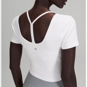 Lululemon Align White Tee Short Sleeve